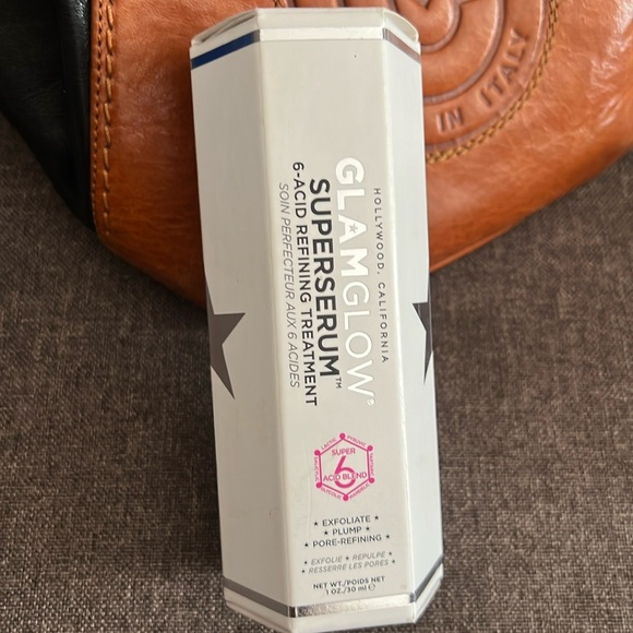 GLAMGLO SUPERSERUM 6 -ACID Refining Treatment Serum NIB - Picture 2 of 9